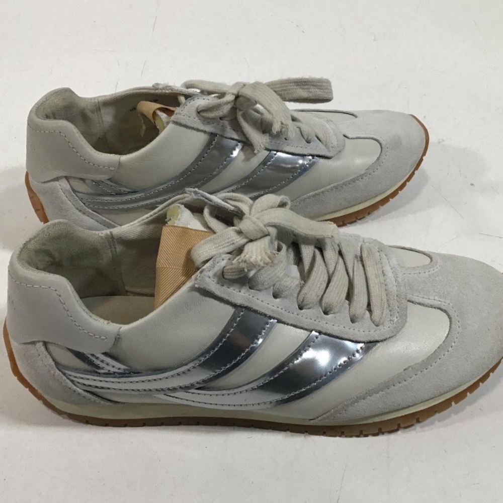 Women’s Vince Oasis Gray/Silver Sneakers Size 5